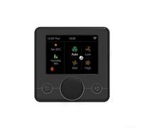 Aetluxery Thermostat programmable sans fil pour systèmes de chauffage domestique, connexion WiFi, minuterie 5 + 2/6 + 1/7 jours, bouton et interface tactile, télécommande par application (eau, noir)
