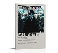 AETQWOEGEWE Poster Dark Shadows sur toile, décoration d'art moderne, affiche élégante et esthétique pour salon, chambre à coucher, 50 x 75 cm, style cadre