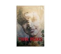 AETQWOEGEWE Poster Twin Peaks sur toile - Décoration artistique moderne - Impression élégante et esthétique pour salon, chambre à coucher - 20 x 30 cm - Style sans cadre