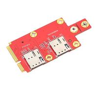 Aeun Adaptateur M.2 vers Mini PCI-E, M.2 vers Mini PCI-E, Pratique, Durable et Stable pour Ordinateur de Bureau