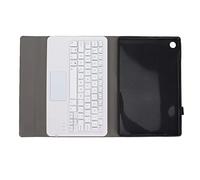 Aeun Clavier Portable, Clavier Amovible sans Fil, Opération Simple avec étui en Cuir PU pour M10 FHD Plus 10,3 Pouces X606F (Gold)