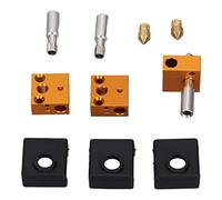 Aeun Hotend d'imprimante 3D, Conception d'isolation Thermique de Bloc de Chaleur Stable et Sûre et Pratique pour l'extrudeuse d'imprimante 3D