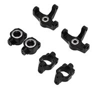 Aeun Kit de Siège de Roue à Bras Oscillant, Bonne Fabrication Siège de Roue Avant Arrière RC Antirouille pour Voiture 1/10 RC pour Voiture Wltoys 104001 RC