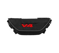 Aeuntyw pour Street Fighter V2 V4 Sacoche De Guidon De Voyage Pratique Et Étanche À l'eau Et À La Poussière pour Accessoires De Moto(Design B)