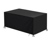 AEUUEU Housse Salon de Jardin Exterieur Impermeable 260x160x75cm/LxWxH Protection Bache Table de Jardin - Housses pour Mobilier de Jardin 600D Oxford Housses pour Tables de Jardin
