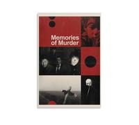 AEUYWQHKEKG Affiches « Memories of Murder » - Impression sur toile vintage - Décoration pour salon, chambre à coucher - 50 x 75 cm - Style sans cadre