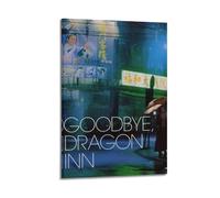 AEUYWQHKEKG Goodbye, Dragon Inn Affiches Esthétique Vintage Art Mural Toile Poster Décoratif Peinture Salon Chambre Décor 60 x 90 cm Style Cadre