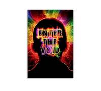 AEUYWQHKEKG Poster « Enter The Void » - Impression sur toile vintage - Décoration pour salon, chambre à coucher - 30 x 45 cm - Style sans cadre