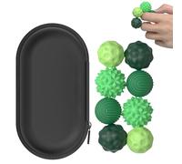 Aevorant 8 pièces Jouets magnétiques, balles magnétiques sensorielles, Jouets magnétiques d'attraction Stress, Jouets sensoriels pour Les Doigts, balles magnétiques(Vert)