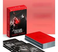 AEVVV Jeu de tarot noir 78 cartes style mafia orientations financières flux divination psychologie ésotérisme