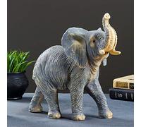 AEVVV Statuette d'éléphant - Décoration d'intérieur - Éléphant bleu - Décoration d'intérieur - Articles de décoration d'étagère