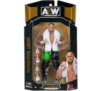 AEW All Elite Unrivaled Collection Samoa Joe Figurine d'action Série 15, échelle de 15,2 cm, plastique, accessoire de ceinture de championnat, thème de lutte, #145