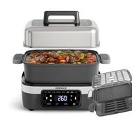 AEWHALE Cuiseur vapeur électrique multifonction 8 en 1 |Cuisson lente,friteuse sans huile,plaque de cuisson,maintien au chaud| 4.25L,1500W, Minuteries,Sans BPA,empilable,lave-vaisselle