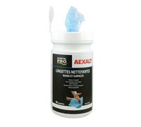 Aexalt - 80 Lingettes nettoyantes mains et surfaces en boîte