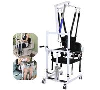 AEXET Fauteuil de Transport pour Patients Assis-Debout, Fauteuil élévateur de Soins Infirmiers à Hauteur réglable Personnes âgées, Dispositif d'aide au Transfert pour la Maison
