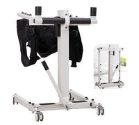 AEXET Fauteuil élévateur de Transfert Pliable pour Patients, Fauteuil élévateur électrique réglable pour Soins Infirmiers à Domicile, Aide à la Marche Portable pour Personnes âgées