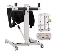 AEXET Fauteuil élévateur électrique de Transfert pour la Maison, Fauteuil élévateur Pliable pour Soins Infirmiers et Marcheurs pour Personnes handicapées, dispositifs d'aide au déplacement Portables