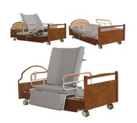 AEXET Lits d'hôpital électriques avec Fonction de Rotation, lit médicalisé 8 Fonctions avec Inclinaison latérale, Aide-Soignant pour Personnes âgées jusqu'à 530 LB (81,1 x 41,73 x 18,9 po)