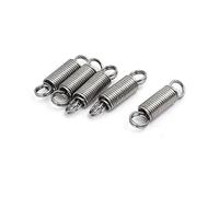 Aexit 0.6mm x 5mm x 20mm acier inoxydable 304 Ressorts Ton Argent 5pcs 933V256