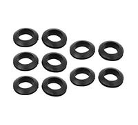 Aexit 10 Clous, vis et fixations pcs 19mm diamètre intérieur et autre passe-fil en caoutchouc Double Protecteur Rondelles câble joint