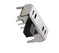 Aexit 10 pcs X panneau PCB 8 broches on/on/on 3 position 2p3t Dp3t Interrupteur à glissière 0.5 A 50 V AC 298W609