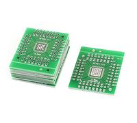 Aexit 10 Pièces QFN56 vers QFP64 56 vers 64 Broche 0.5mm Épaisseur DIP PCB Plaque D'adaptation 417O986
