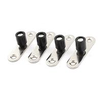 Aexit 10mm 48mm Diamètre arbre pivot Longueur plaque montage Patch porte 4pcs 900U366