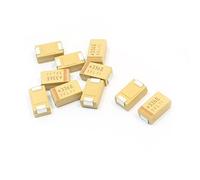 Aexit 10Pcs SMD SMT 7343 D Type 33uF 25V condensateurs au tantale puce 772S968