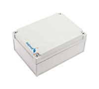 Aexit 125mm x 175mm x 75mm en plastique ABS électronique Boîtier jonction bricolage gris cas 209R147