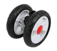 Aexit 145mm diamètre roue pivotante poussette double en plastique rouleau poulie pour tube 16 mm 855H127