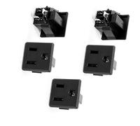 Aexit 15A 250VAC US Prise de courant femelle à 3 broches, 5 pièces BM338535K820393I