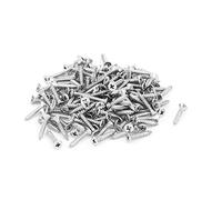Aexit 2,9mm x 16 mm Tête plat Phillips autotaraudeuse vis fixation ton argent 150 pcs 670X437