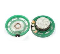 Aexit 2pcs 8 Ohm 0.25W 27mm diamètre haut-parleur externe Mini haut-parleur corne Vert 638V888