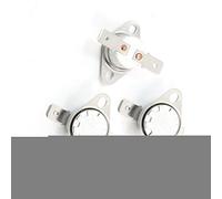 Aexit 3 pièces AC 250V 10A 180C N/C Contrôle De Température Commutateur Thermostat KSD301 491K935