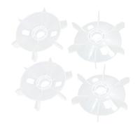 Aexit 4 pièces y112-4 6-Blade 28 mm Trou d'arbre Dia Ventilateur de refroidissement pour moteur 4 kW 237H240