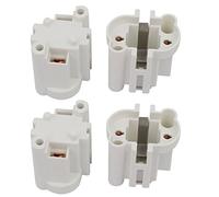 Aexit 4Pcs G23-F269 AC 500V 2A Douille Base Fluorescent PL Support de Lampe NY346872W935845U