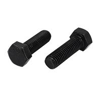 Aexit 5/8" -11x2" catégorie 5 UNC Vis de boulons tête hex acier au carbone 2Pcs 648O446