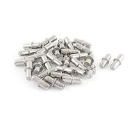 Aexit 5 mm x 16 mm meubles en métal support d'étagère broches Argenté Lot de 30 239Q824