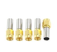 Aexit 5 SMA mâle à sertir pour connecteur Coaxial RF RG142 RG400 RG223 (aa9a0aad7ac407fbc579de2d355d8f7b)
