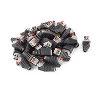 Aexit 50Pcs CCTV Type de pince pour caméra Bornier 2.1x5.5mm Alimentation CC Jack femelle (d832c6dec16f09609de44a65a4940a57)