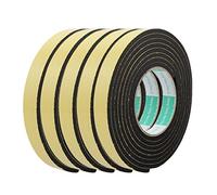 Aexit 5pcs 3Meter 20mm x 5mm Ruban Mousse Adhésif Antichoc Adhésif Antichoc Jaune Noir BM579085K344273I