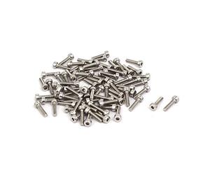 Aexit Acier M2x8mm fil T6 torx inoxydable 304 Torx tête six pans Vis 80pcs 406A357