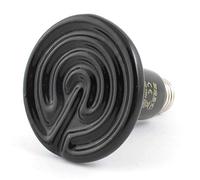 Aexit Ampoule infrarouge de reptile infrarouge de lampe chauffante en céramique 220-230V 250W E26 75mm dia, noir DO656474M184075K