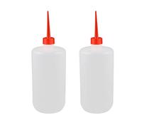 Aexit Bouteille de distribution industrielle de 2pcs 1000ml bouteille en plastique souple droite d'huile de squeeze RC775604A702445Y