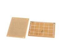 Aexit Carte universelle 5x7cm de matrice d'expérimentation de carte PCB de prototype de carte de papier de prototype 2Pcs PA250236Y210682W