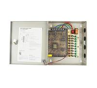Aexit CC 12V 5A 60W 9 canaux sortie CCTV Distributed Power Box Box Lock pour la caméra de sécurité (be325921f27ce0f40c0b1f245b40b472)