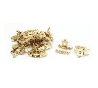 Aexit Coffret Bois Métal serrue crochet sauterelle loquet porte ton 20pcs 626K132