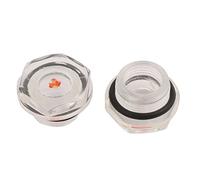 Aexit Diamètre de filetage masculin de 2Pcs 17mm remplaçant le verre de vue liquide de pièces pour le compresseur d'air (52e7ad9f3f0e0db9ede20190b15eb6ba)