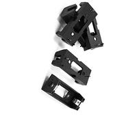 Aexit Douille de support de pile au lithium CR123A de type enfichable, noir, 5 pièces QB579449Z183434X