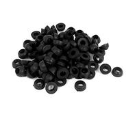 Aexit en caoutchouc Vanne de gaz O Anneau Joint 10 mm de diamètre intérieur 8 mm d'épaisseur 100 pcs Noir 552I174